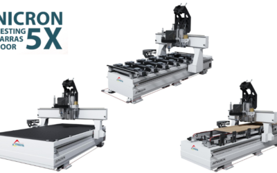 Comeva Woodworking Machinery launches its new range of NICRON 5X CNCs