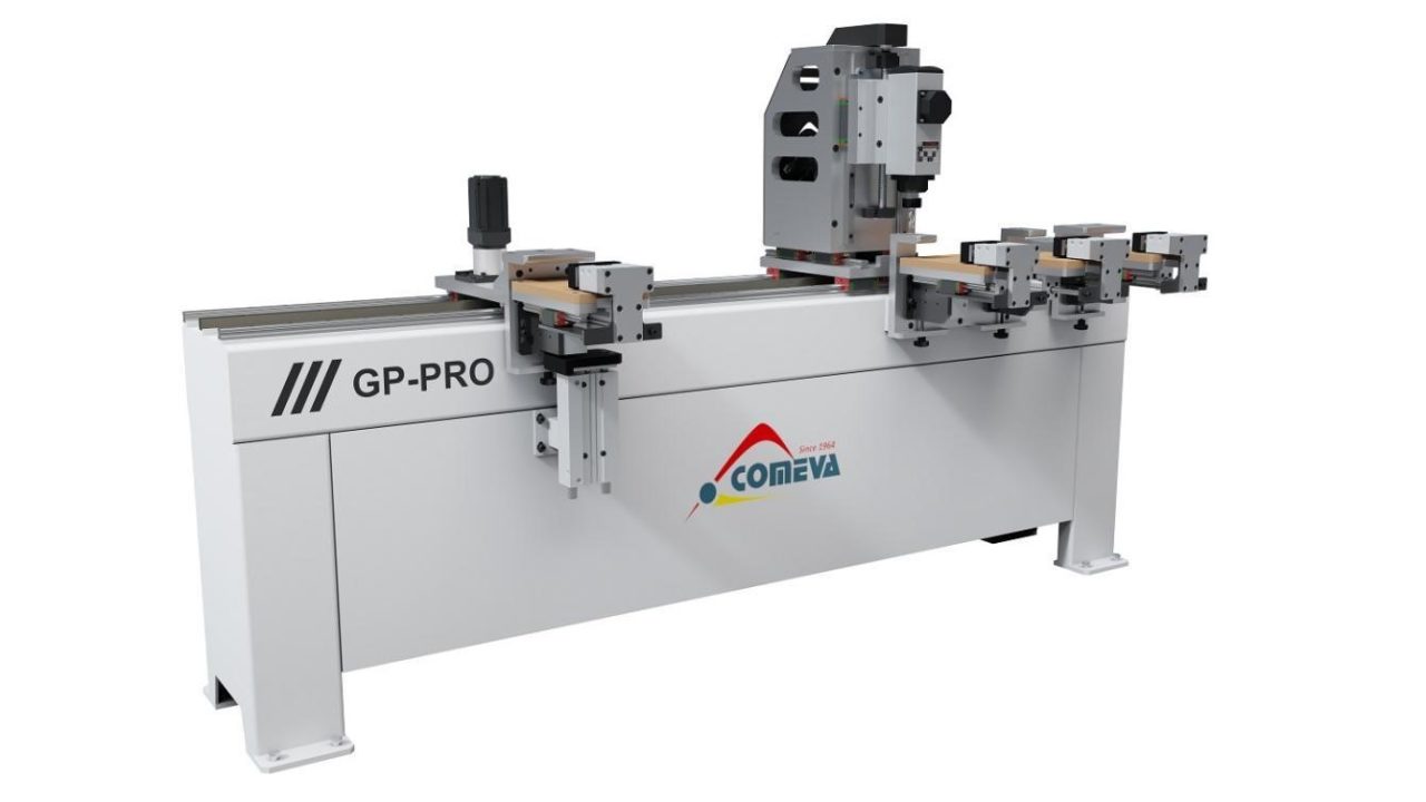 Comeva Woodworking Machinery: GP-1F frames milling machine