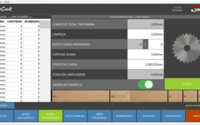 Comeva Maquinaria para Madera presenta el innovador software de la tronzadora optimizadora Bonfanti