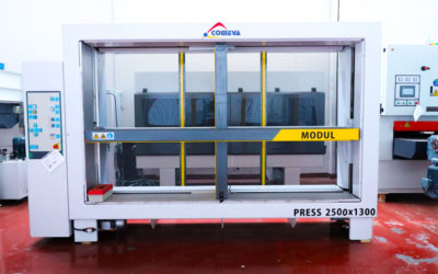 Comeva Machines à Bois présente la presse modulaire Modul 1300×2500