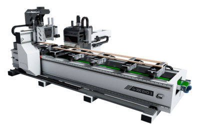 Comeva Woodworking Machinery G-300 EVO frames milling machine