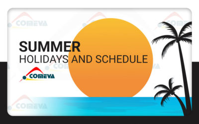 Comeva Woodworking Machinery: summer holidays and schedule