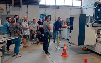 Comeva Maquinaria para Madera participa en las Jornadas de Puertas Abiertas de BRESSE BOURGOGNE MACHINES