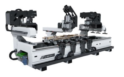 Fresadora de Galces G-300 EVO 4: automatización y precisión para la industria de la madera
