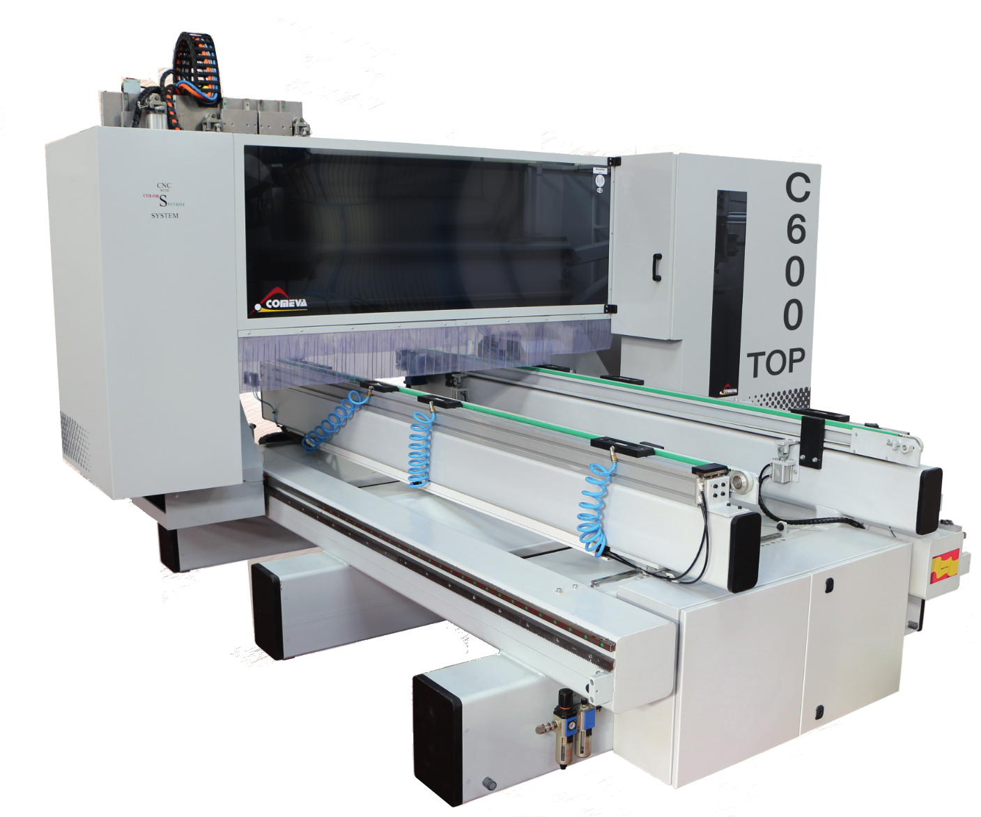 2025-11-COMEVA-c-600 top FRESADORA C-600 TOP: mecanizado completo de puertas con máxima velocidad, precisión y automatización