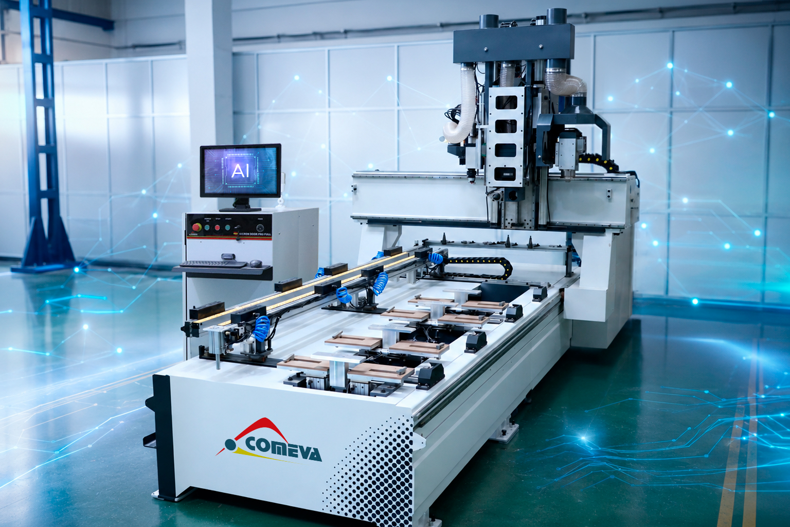 FIMMA + Maderalia 2026: COMEVA presenta una nueva etapa donde la inteligencia artificial transforma la maquinaria CNC FIMMA + Maderalia 2026: COMEVA presenta una nueva etapa donde la inteligencia artificial transforma la maquinaria CNC